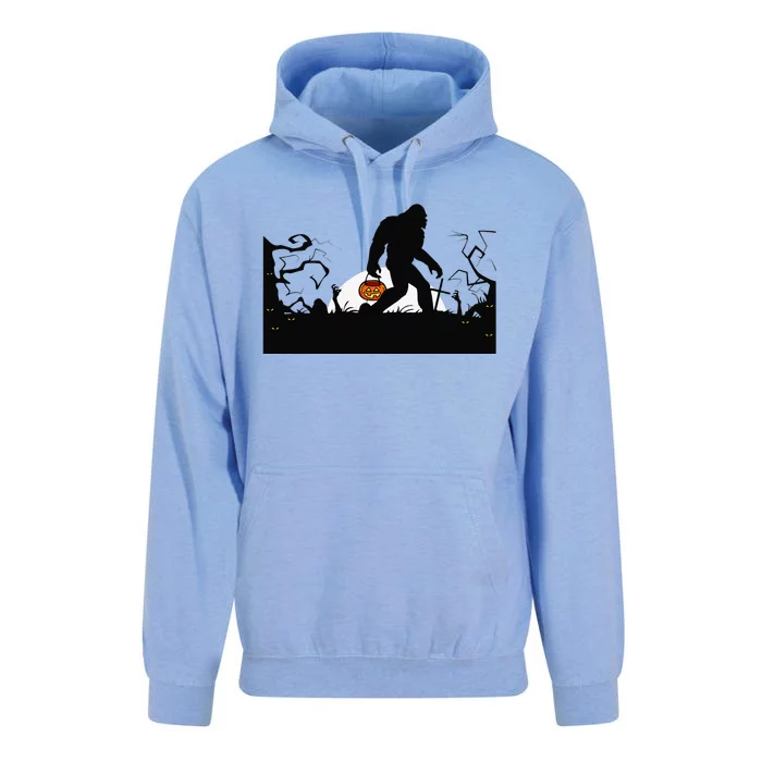 Bigfoot Halloween Bigfoot Lover Unisex Surf Hoodie