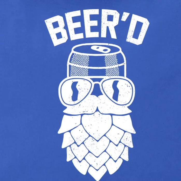 BeerD Hop Beard For Beer Ers Costume Cool Gift Zip Tote Bag