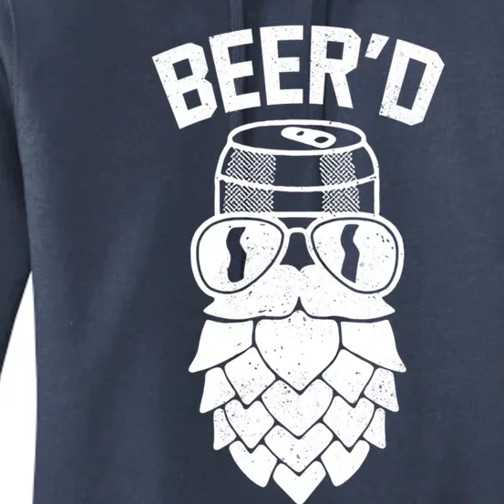 BeerD Hop Beard For Beer Ers Costume Cool Gift Women's Pullover Hoodie