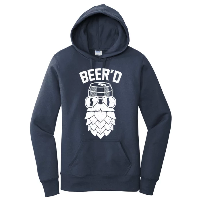 BeerD Hop Beard For Beer Ers Costume Cool Gift Women's Pullover Hoodie