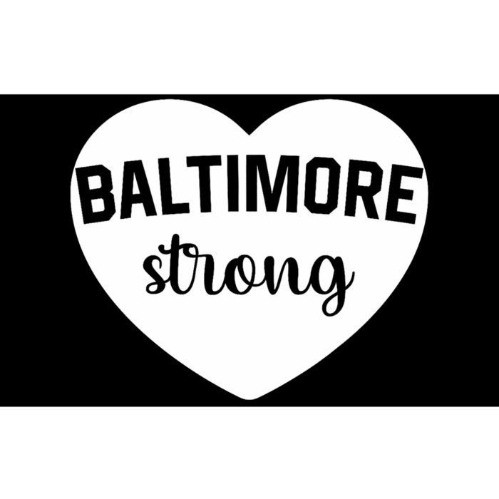 Baltimore Heart Baltimore Bridge Heart Baltimore Strong Bumper Sticker