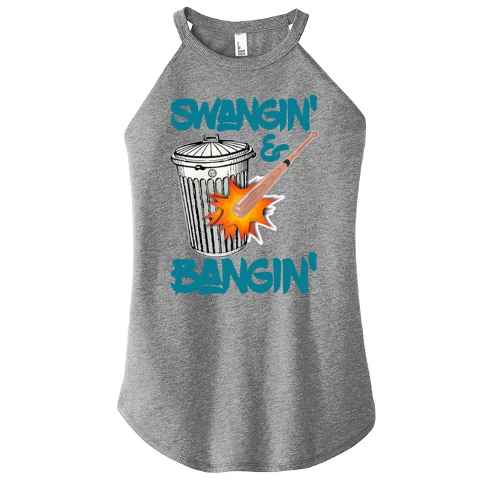 Bangin Houston Baseball Team Women’s Perfect Tri Rocker Tank