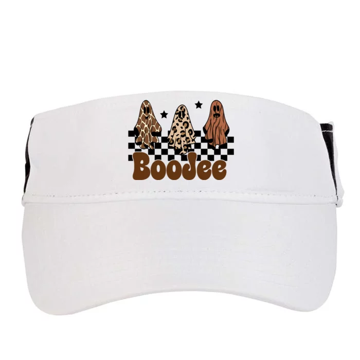 BooJee Halloween Bougie Ghost Funny Adult Drive Performance Visor