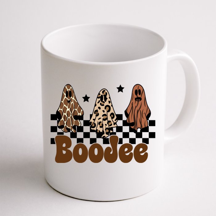 BooJee Halloween Bougie Ghost Funny Front & Back Coffee Mug