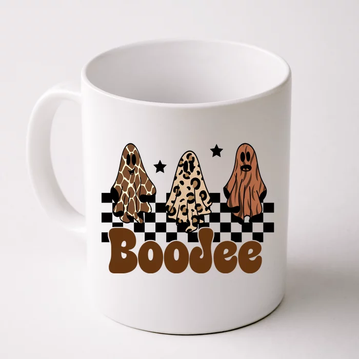 BooJee Halloween Bougie Ghost Funny Front & Back Coffee Mug