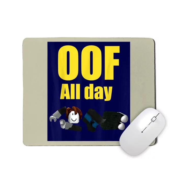 Bacon Hair Boy Oof All Day Design For Pc Vr &Amp; Video Gamers Mousepad