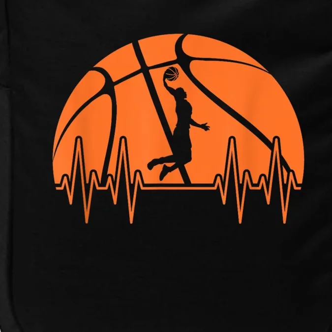 Basketball Heartbeat Basketball Player Impact Tech Backpack