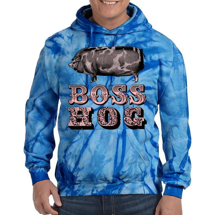 Boss Hog Tie Dye Hoodie