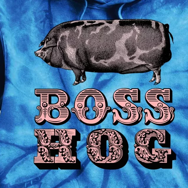 Boss Hog Tie Dye Hoodie