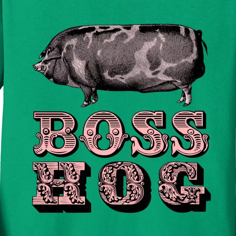 Boss Hog Kids Long Sleeve Shirt