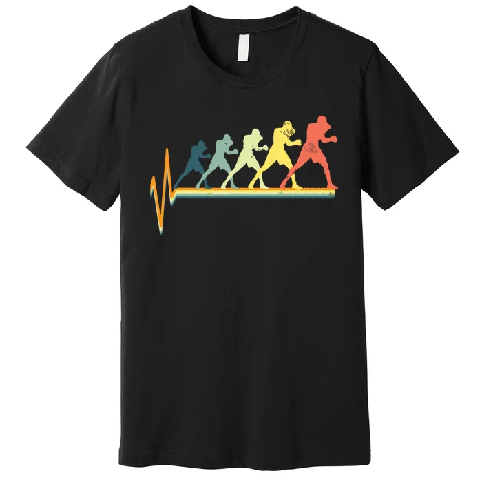 Boxing Heartbeat Boxer Gift Love Premium T-Shirt