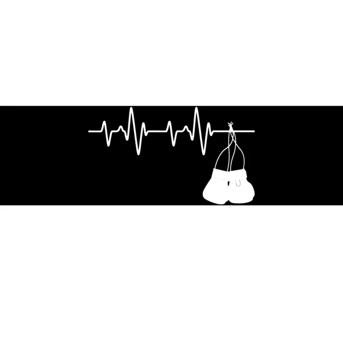 Boxing Heartbeat Boxing Lover Boxer Kickboxing Fan Bumper Sticker