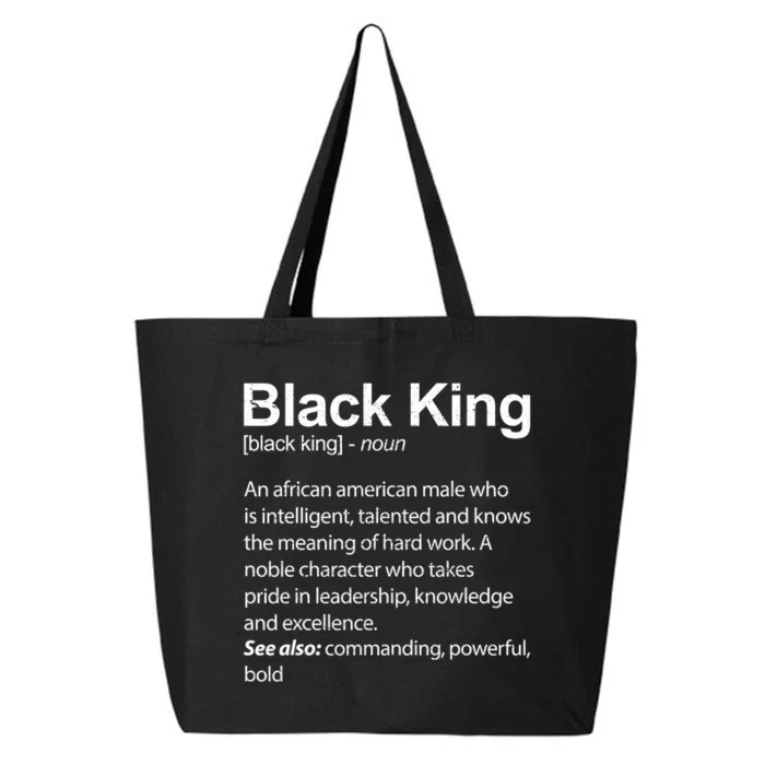 Black History Black History Month Black King 25L Jumbo Tote