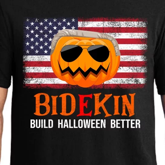 Build Halloween Better Halloween Biden Supporter Cool Gift Pajama Set