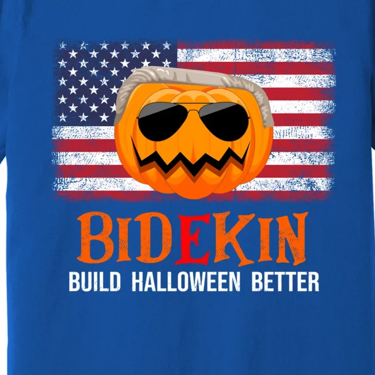 Build Halloween Better Halloween Biden Supporter Cool Gift Premium T-Shirt