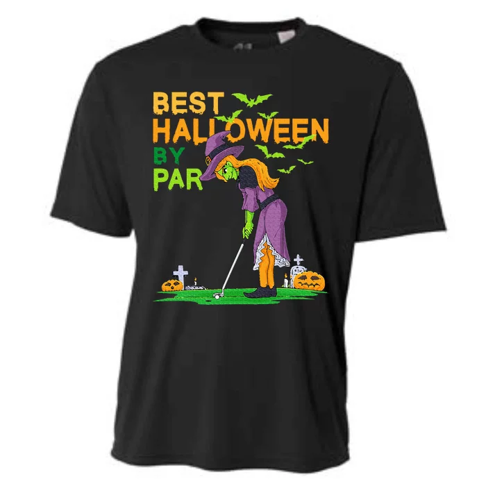 Best Halloween By Par Witch Golf Cooling Performance Crew T-Shirt