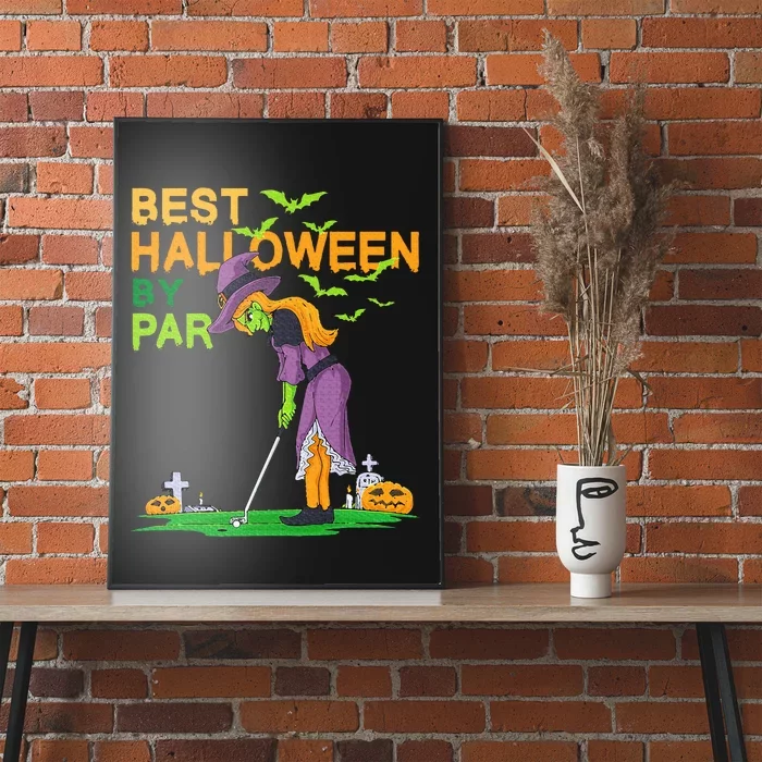 Best Halloween By Par Witch Golf Poster