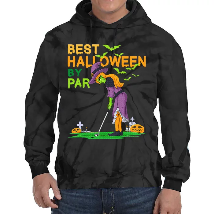 Best Halloween By Par Witch Golf Tie Dye Hoodie