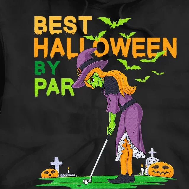 Best Halloween By Par Witch Golf Tie Dye Hoodie