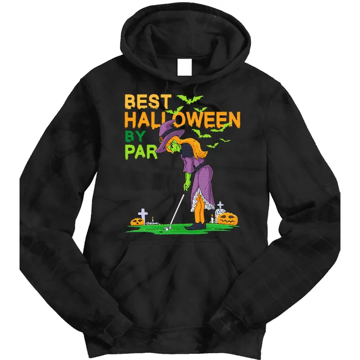 Best Halloween By Par Witch Golf Tie Dye Hoodie