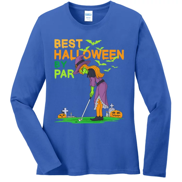 Best Halloween By Par Witch Golf Ladies Long Sleeve Shirt