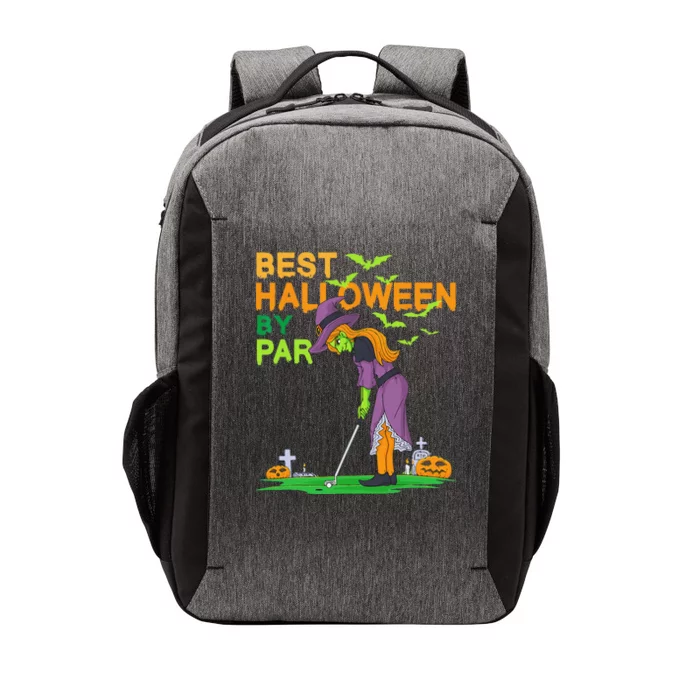 Best Halloween By Par Witch Golf Vector Backpack