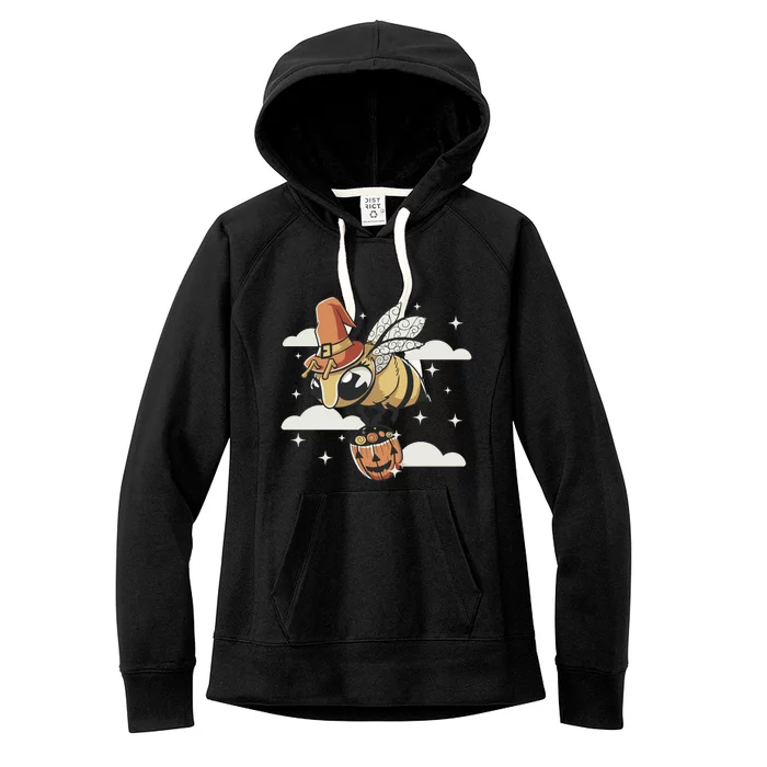 Bumblebee Halloween Women's Fleece Hoodie