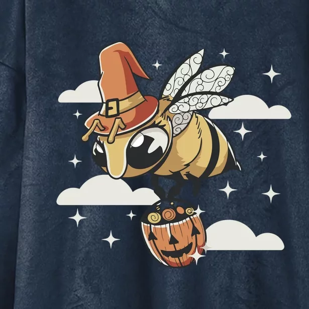 Bumblebee Halloween Hooded Wearable Blanket