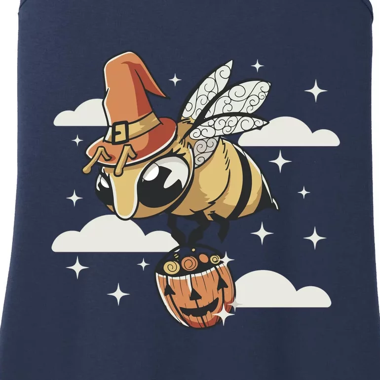 Bumblebee Halloween Ladies Essential Tank