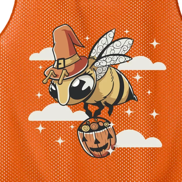 Bumblebee Halloween Mesh Reversible Basketball Jersey Tank