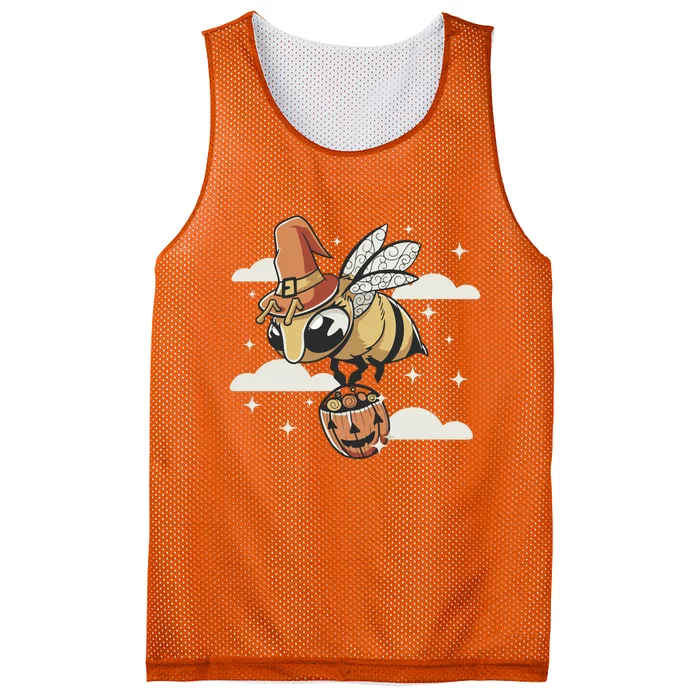 Bumblebee Halloween Mesh Reversible Basketball Jersey Tank