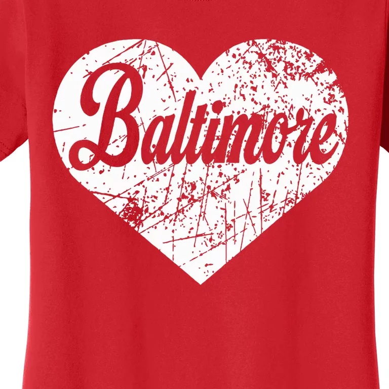 Baltimore Heart Women's T-Shirt