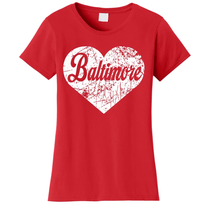 Baltimore Heart Women's T-Shirt