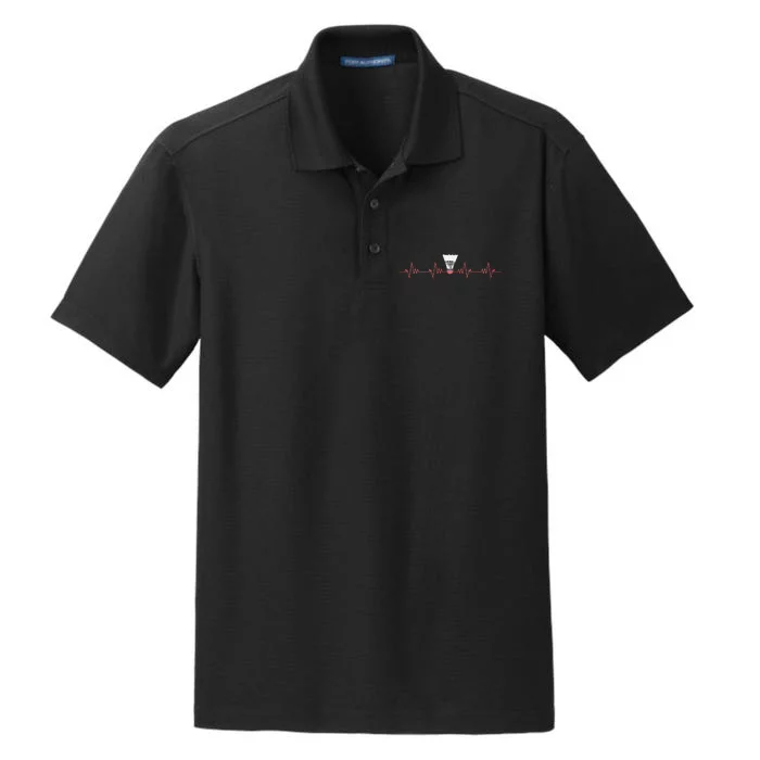 Badminton Heartbeat Dry Zone Grid Performance Polo