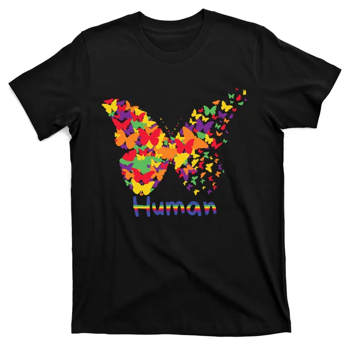 Butrfly Human T-Shirt