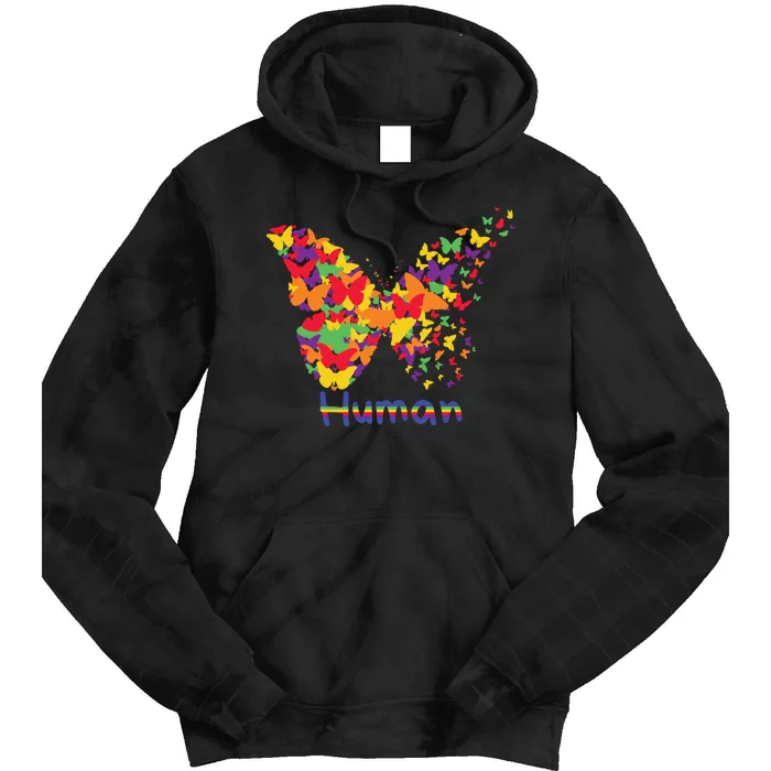 Butrfly Human Tie Dye Hoodie