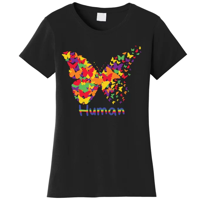 Butrfly Human Women's T-Shirt