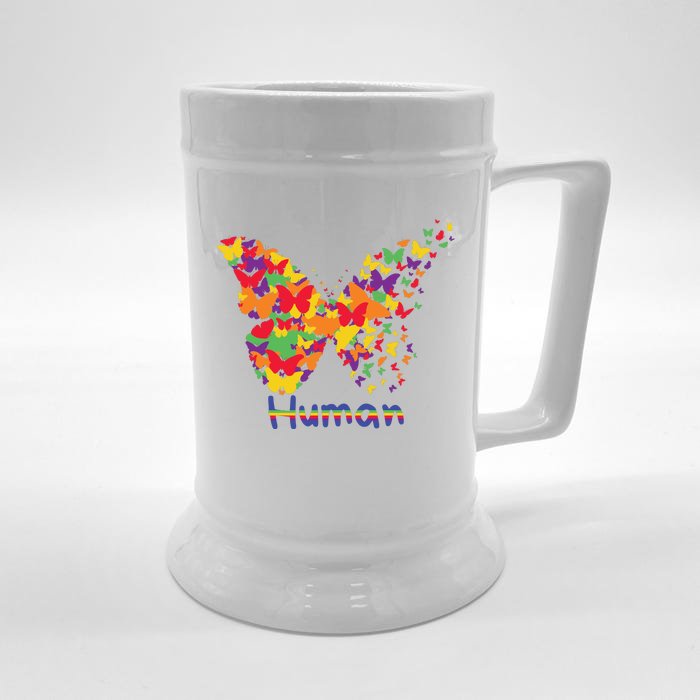 Butrfly Human Front & Back Beer Stein