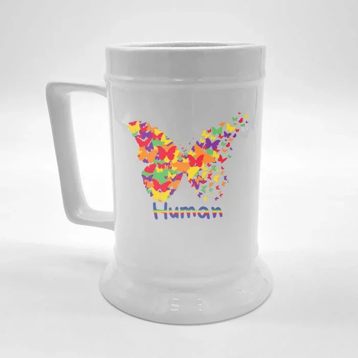 Butrfly Human Front & Back Beer Stein