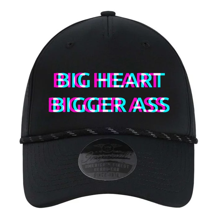 Big Heart Bigger Ass Sarcastic Booty Funny Humor Curvy Performance The Dyno Cap