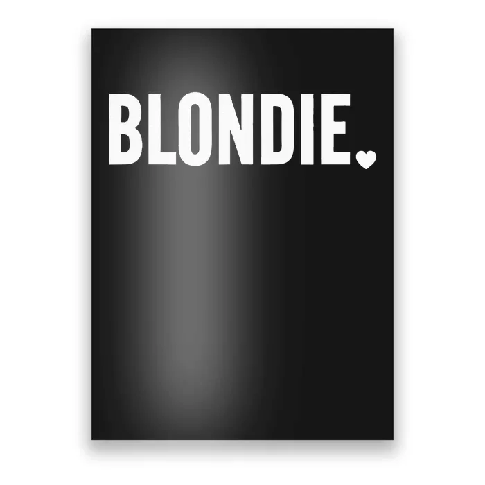 Blonde Hairstylist Blonde Hair Poster