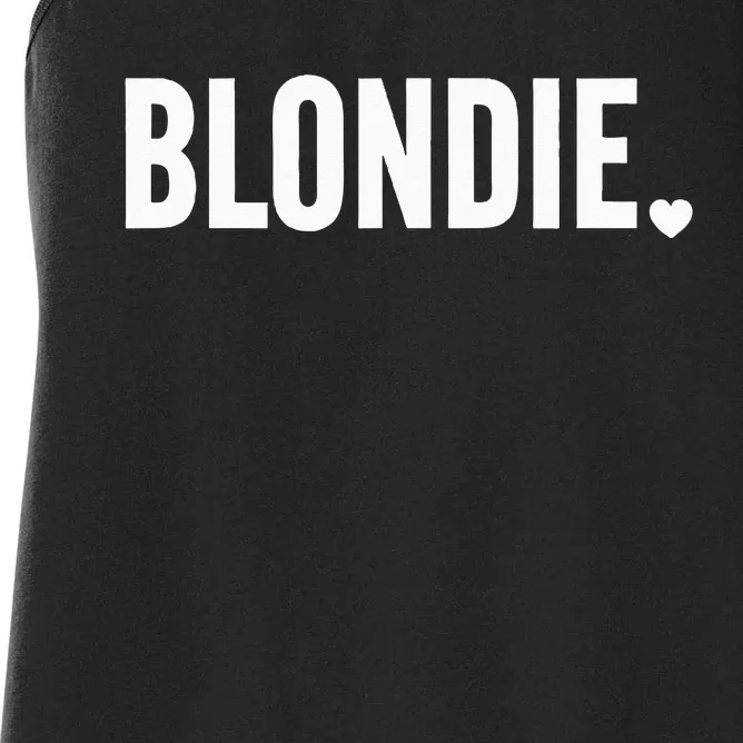 Blonde Hairstylist Blonde Hair Women's Racerback Tank