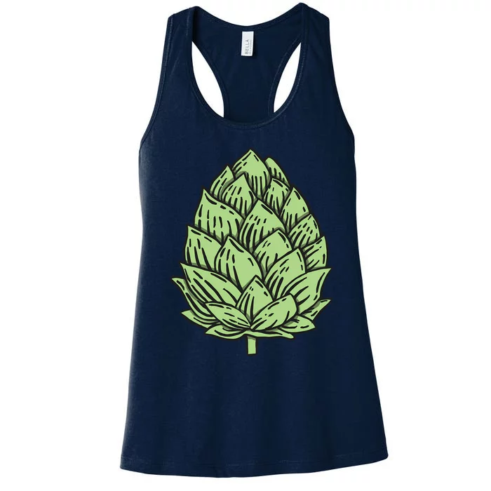 Beer Hops Women's Racerback Tank