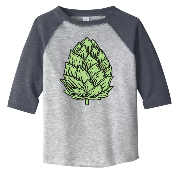 Beer Hops Toddler Fine Jersey T-Shirt