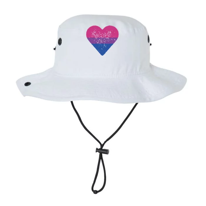 Bisexual Heart Bisexuality Bi Love Flag LGBTQ Pride Gifts Legacy Cool Fit Booney Bucket Hat