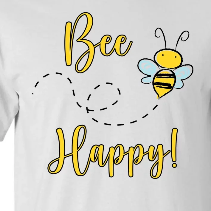 Bee Happy Bumblebee Cute Gift Tall T-Shirt