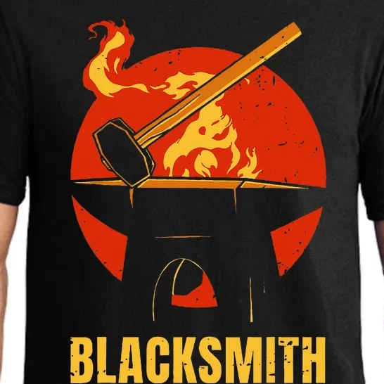 Blacksmith Hobby Blacksmithing Pajama Set