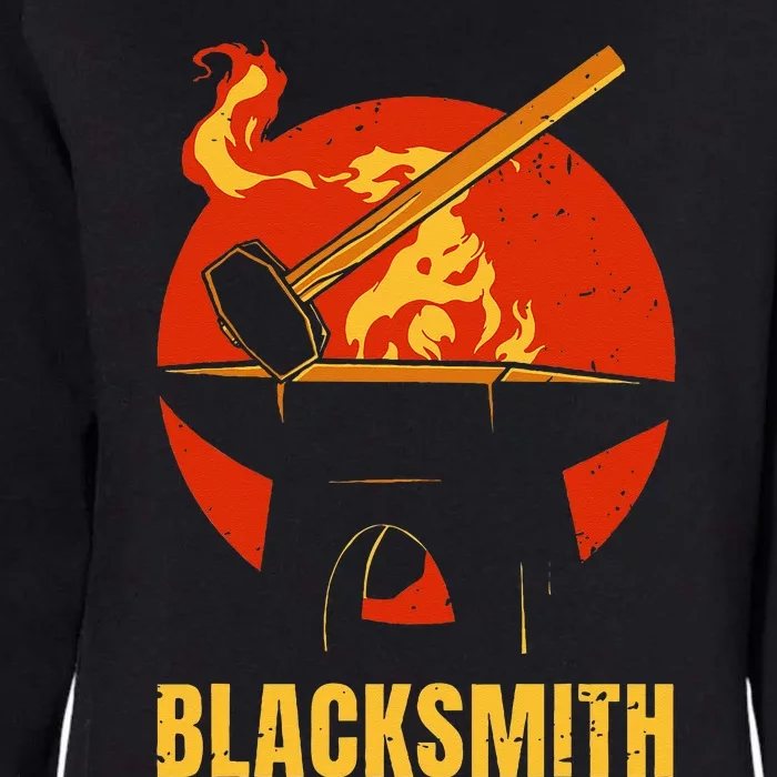 Blacksmith Hobby Blacksmithing Womens California Wash Sweatshirt