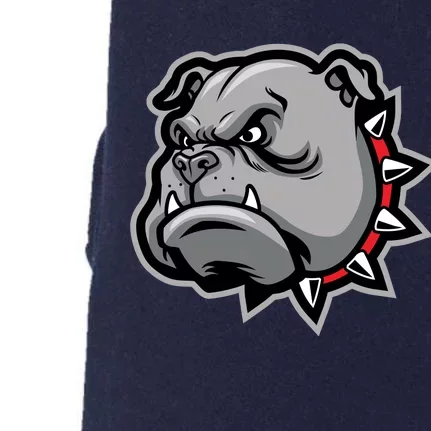 Bulldog Head Doggie 3-End Fleece Hoodie