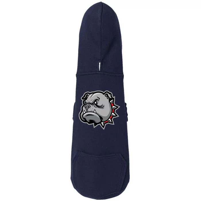 Bulldog Head Doggie 3-End Fleece Hoodie